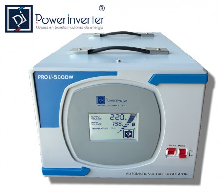 REGULADOR ESTABILIZADOR AUTOMÁTICO 5000W AC220V-AVR-SERVO MOTOR CONTROL - S